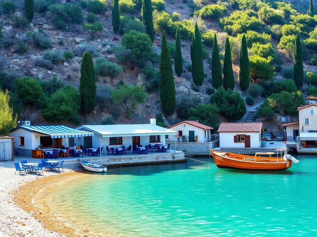 Agni Bay, Northeast coast, Corfu